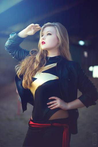 Обо всем -  Marvel comix: Miss Marvel cosplay.